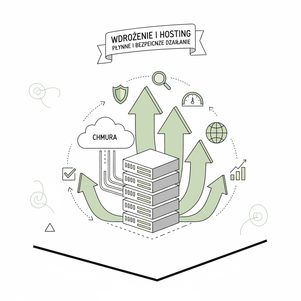 Programista wdrożający aplikację.